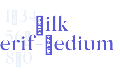 Silk Serif-Medium Font Download