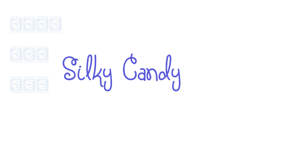 Silky Candy font free