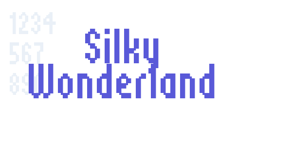 Silky Wonderland font free