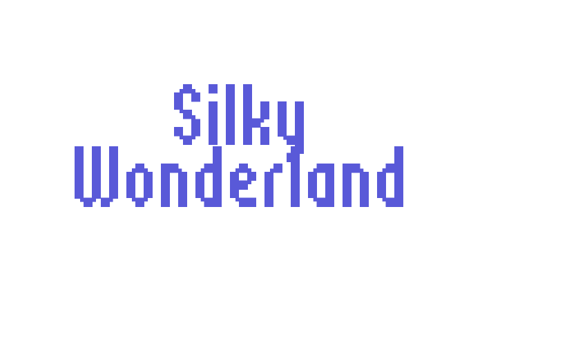 Silky Wonderland Font