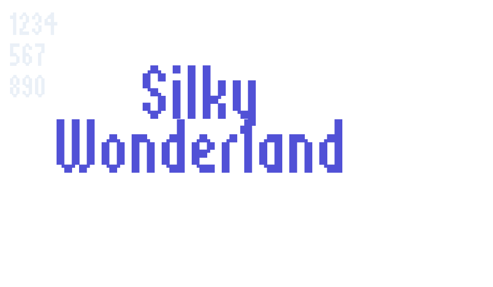 Silky Wonderland-font-download