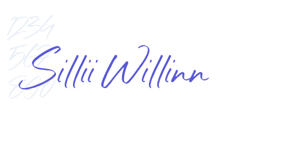 Sillii Willinn font free