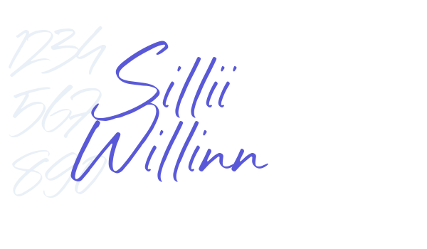 Sillii Willinn font free