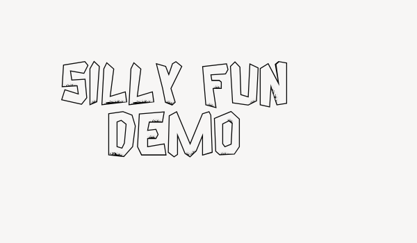 Silly Fun Demo Font