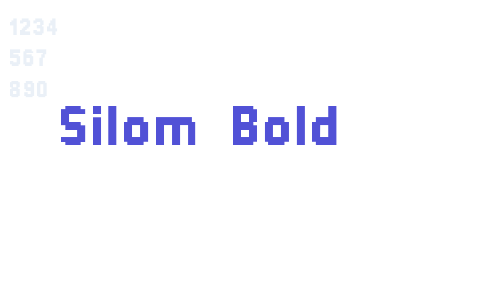 Silom Bold-font-download