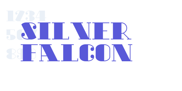 Silver Falcon font free