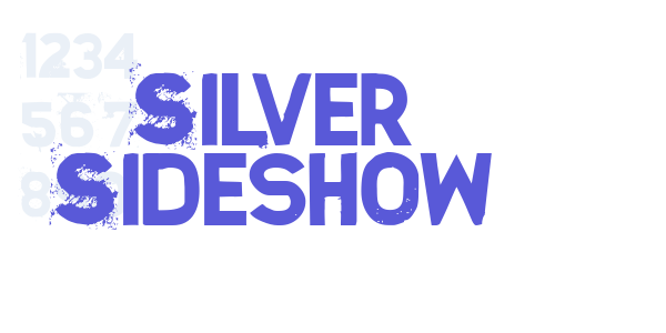 Silver Sideshow font