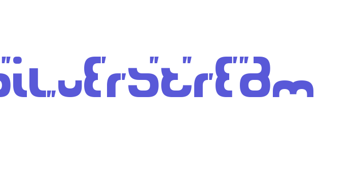 SilverStream Font