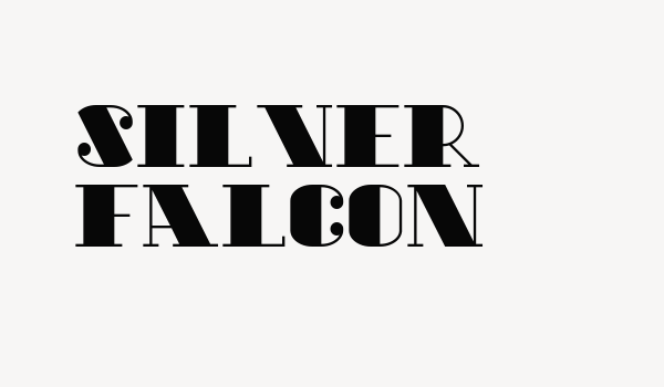 Silver Falcon Font