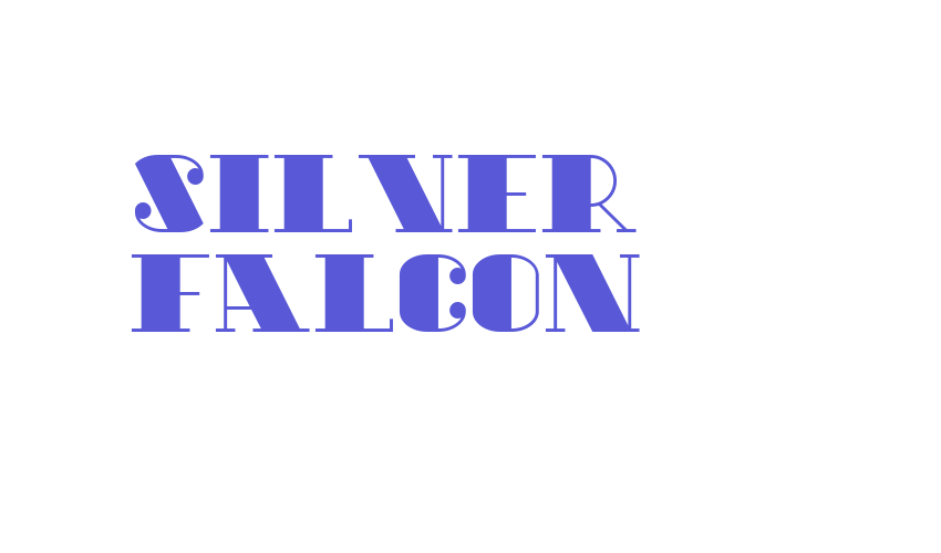 Silver Falcon Font