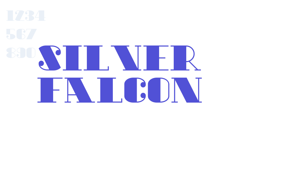 Silver Falcon-font-download