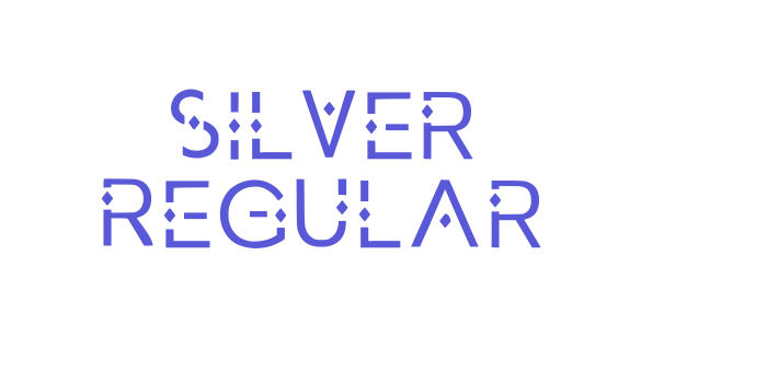 Silver Regular Font Download