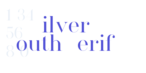 Silver South Serif-font-download