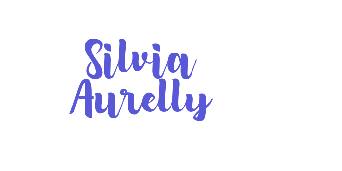 Silvia Aurelly Font Download