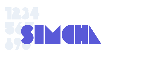 Simcha font free