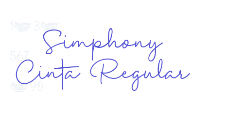 Simphony Cinta Regular-font-download