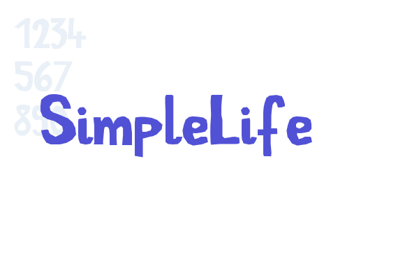 SimpleLife Font Download