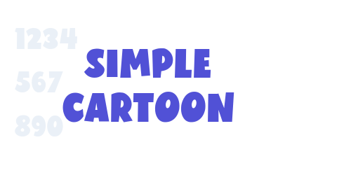Simple Cartoon-font-download