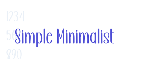 Simple Minimalist-font-download