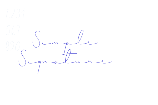 Simple Signature