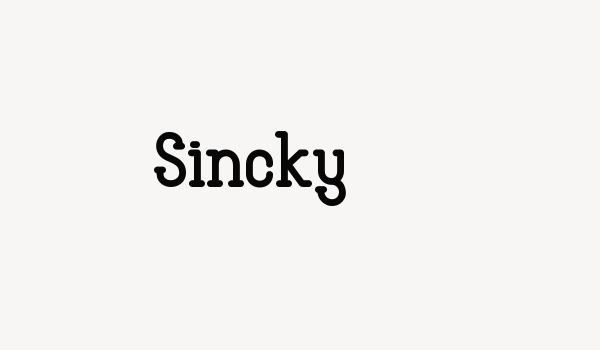 Sincky Font