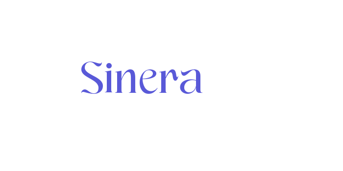 Sinera Font Download