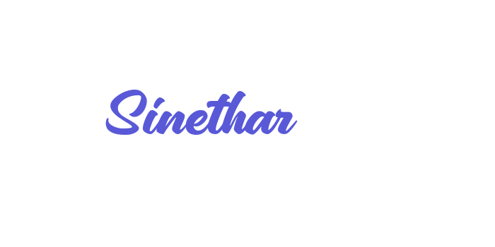 Sinethar Font Download