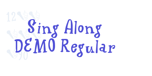 Sing Along DEMO Regular-font-download