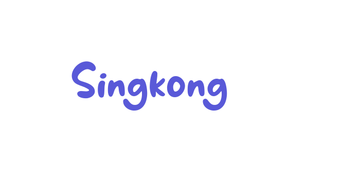 Singkong Font Download