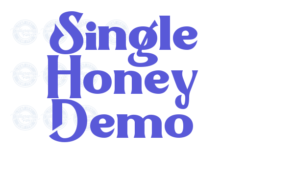 Single Honey Demo font free