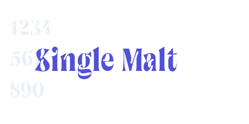 Single Malt-font-download