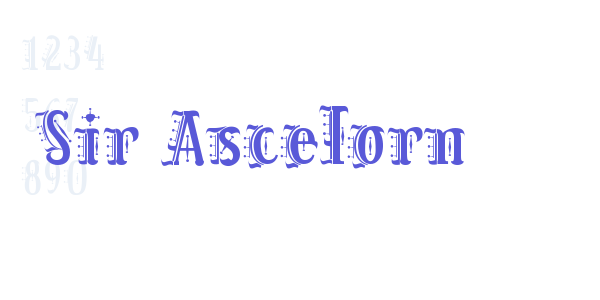 Sir Ascelorn font free