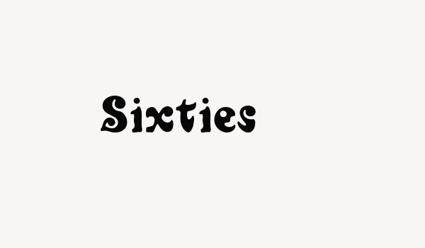 Sixties Font