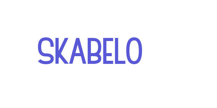 Skabelo Font