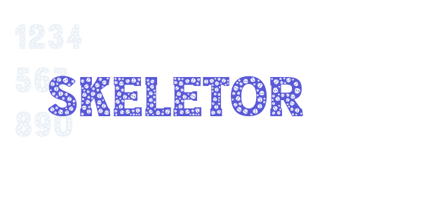 Skeletor font free