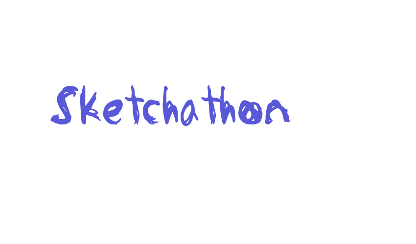 Sketchathon Font