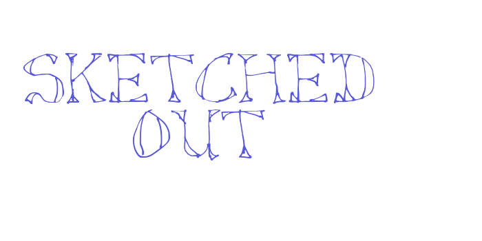 Sketched Out Font Download