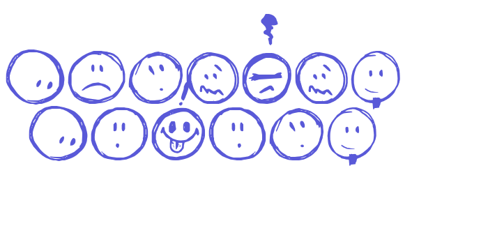 Sketchy Smiley Font Download