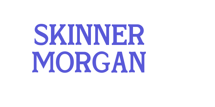 Skinner Morgan Font