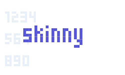 Skinny Font Download