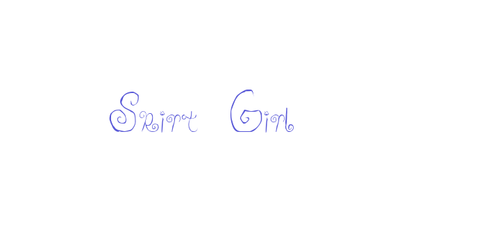 Skirt Girl Font Download