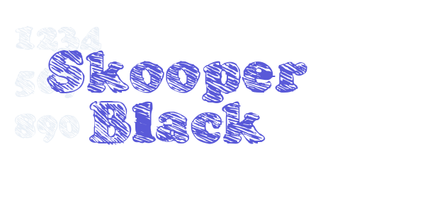 Skooper Black font