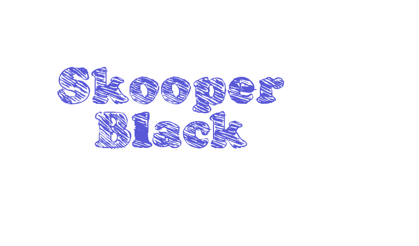 Skooper Black Font