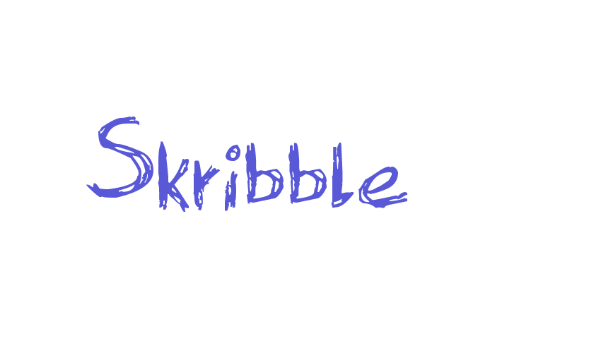 Skribble Font