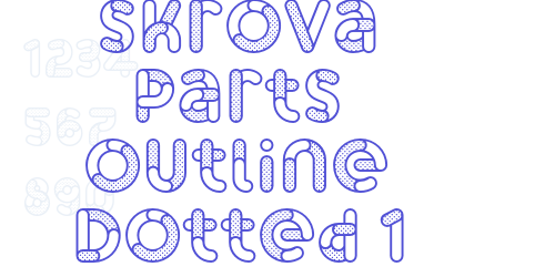Skrova Parts Outline Dotted 1-font-download