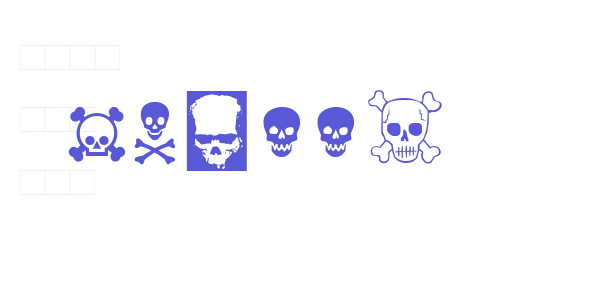 SkullZ font