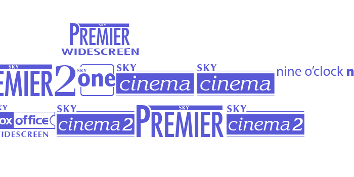 Sky 1998 Channel Logos Font Download