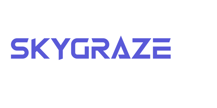 Skygraze Font Download