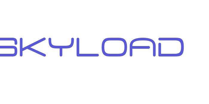 Skyload Font Download