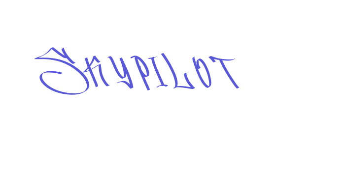 Skypilot Font